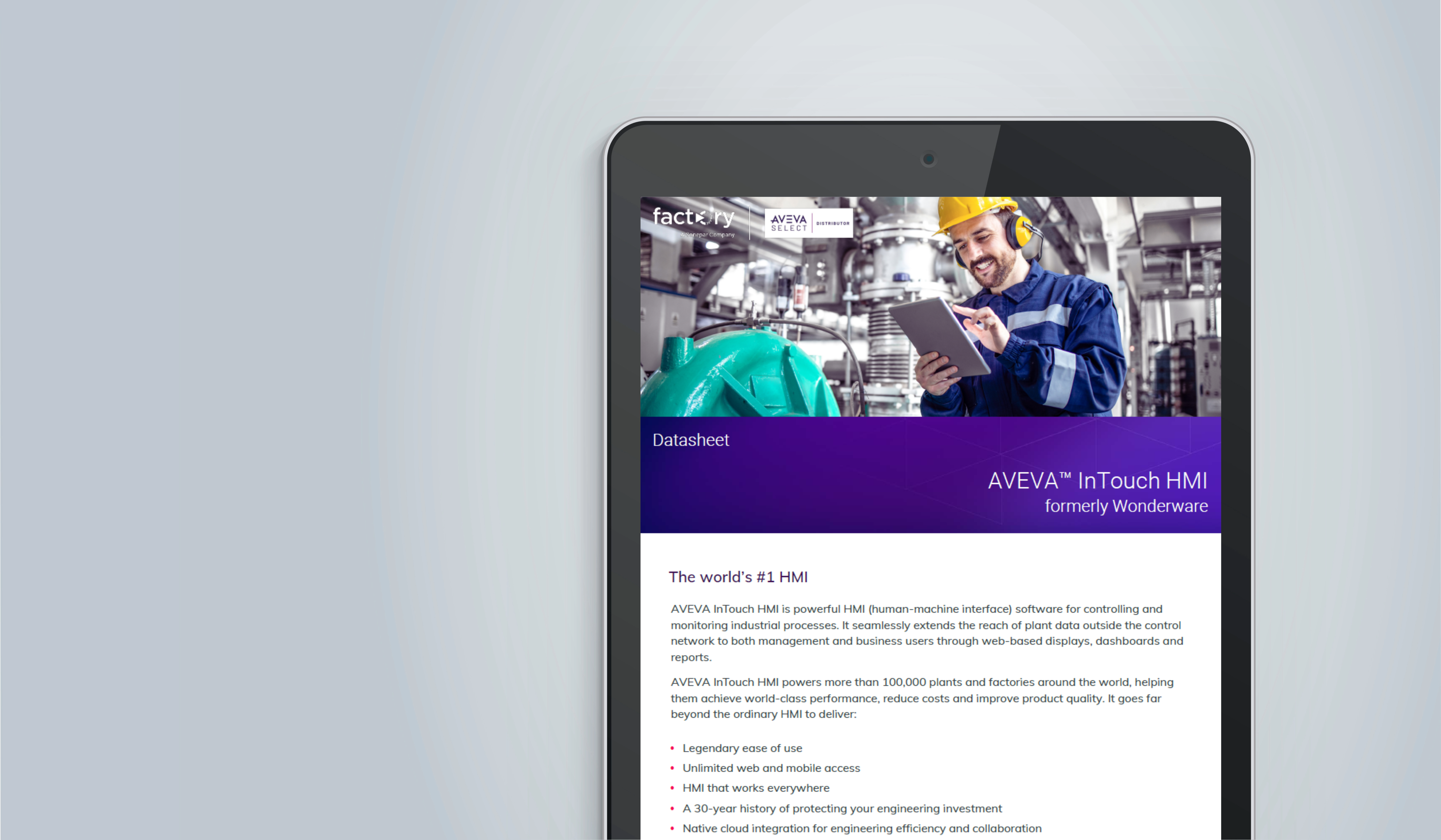 AVEVA downloadable documents l Factory Software